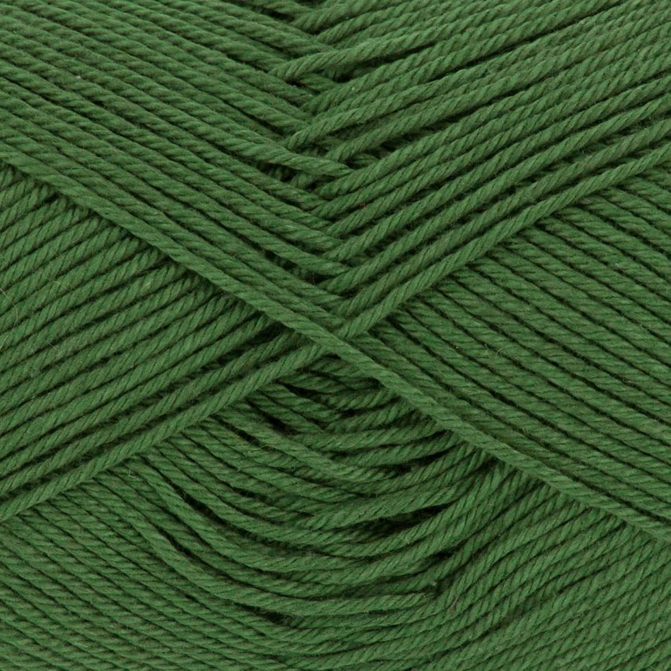Fil à tricoter Grundl Cotton quick mini 100 % coton 166 vert mousse
