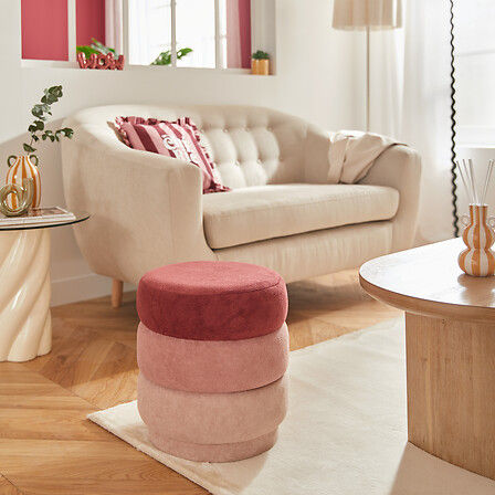 Miniature : Pouf Sinan D. 37,5 x H. 40 cm