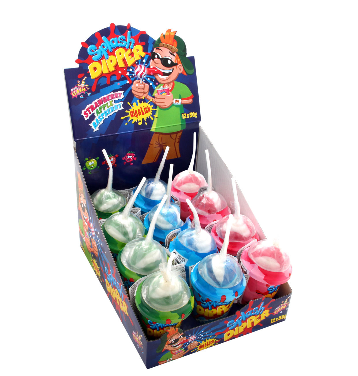 Sucette petillante splash dipper