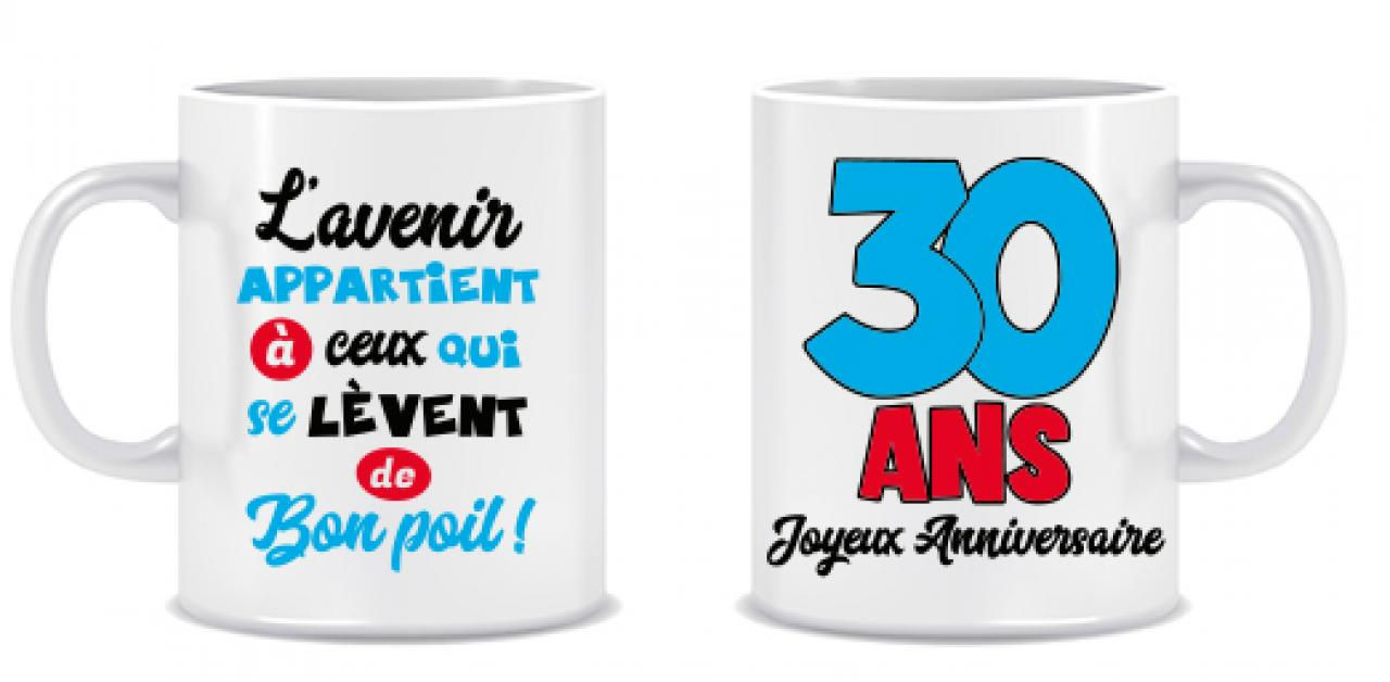 Mug 30 ans
