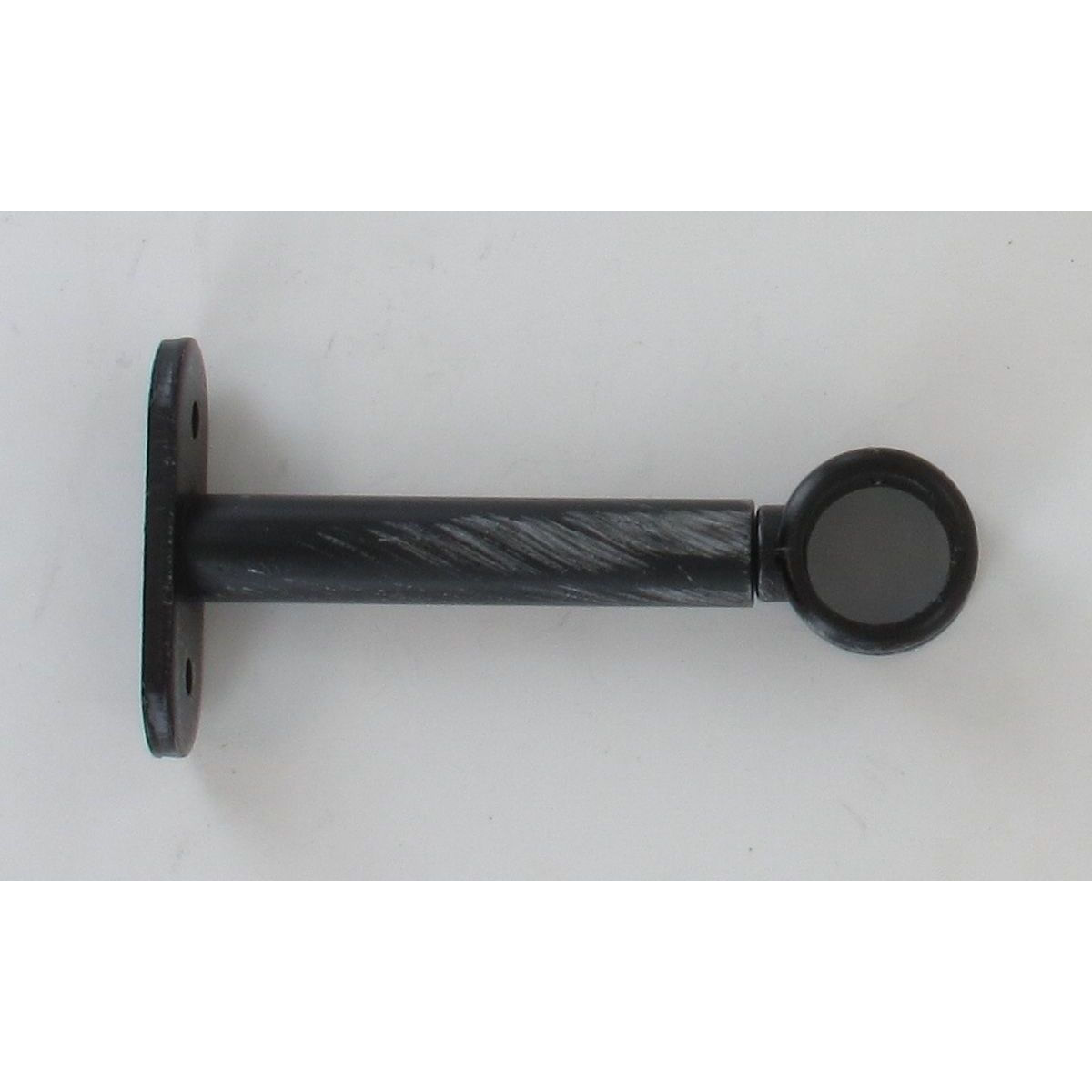 Support simple d20 90 mm x2 - noir/argent