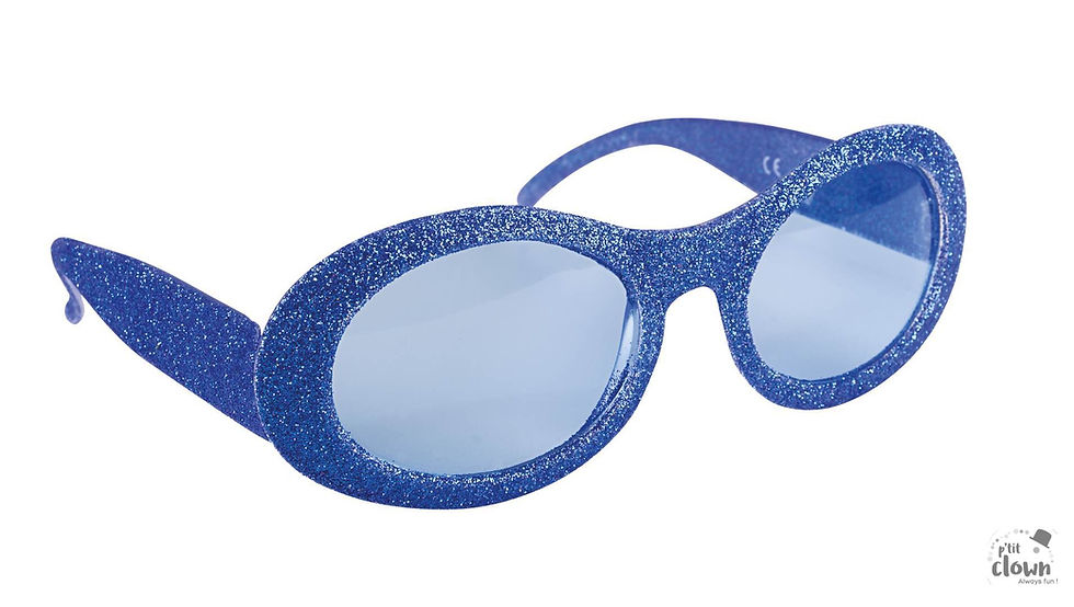 Miniature : Lunettes de star à paillettes - couleur aléatoir