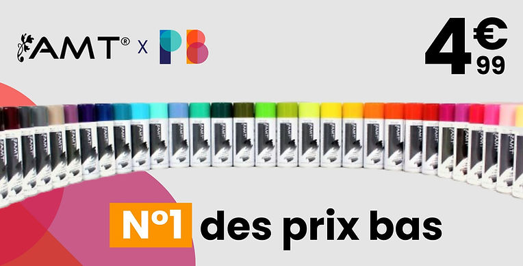 Bombe de peinture AMT