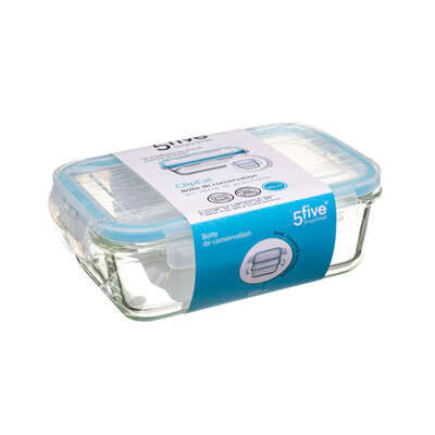 Miniature : Boite rect ver 0,8l clipeat