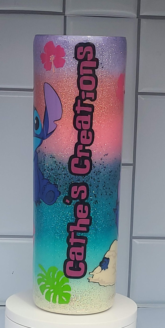 Stitch tumbler for me