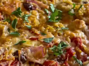 Creamy One Pan Greek Chicken Orzo