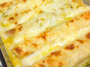 White Chicken Protein Packed Enchiladas