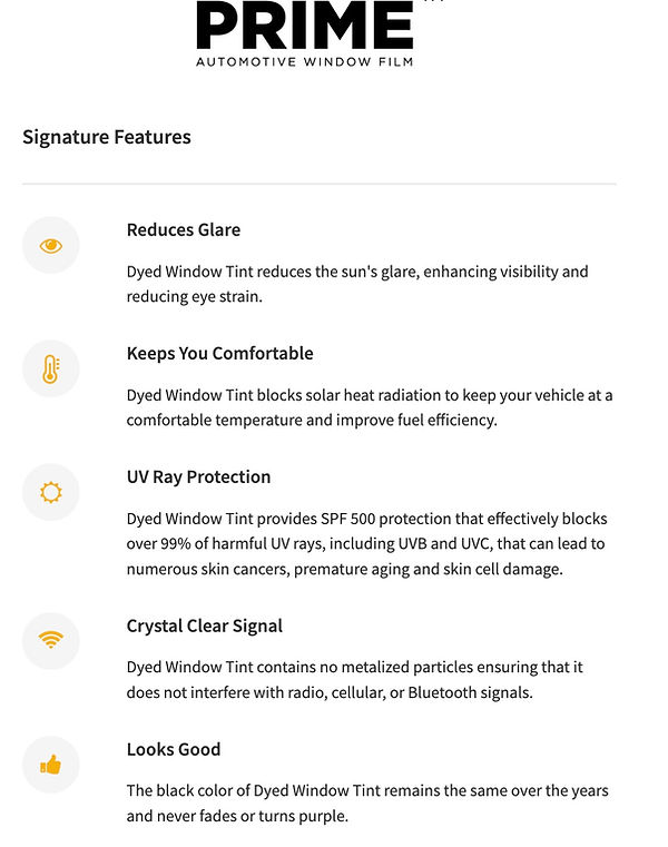 Ceramic Window Tint - Prime Window Tint