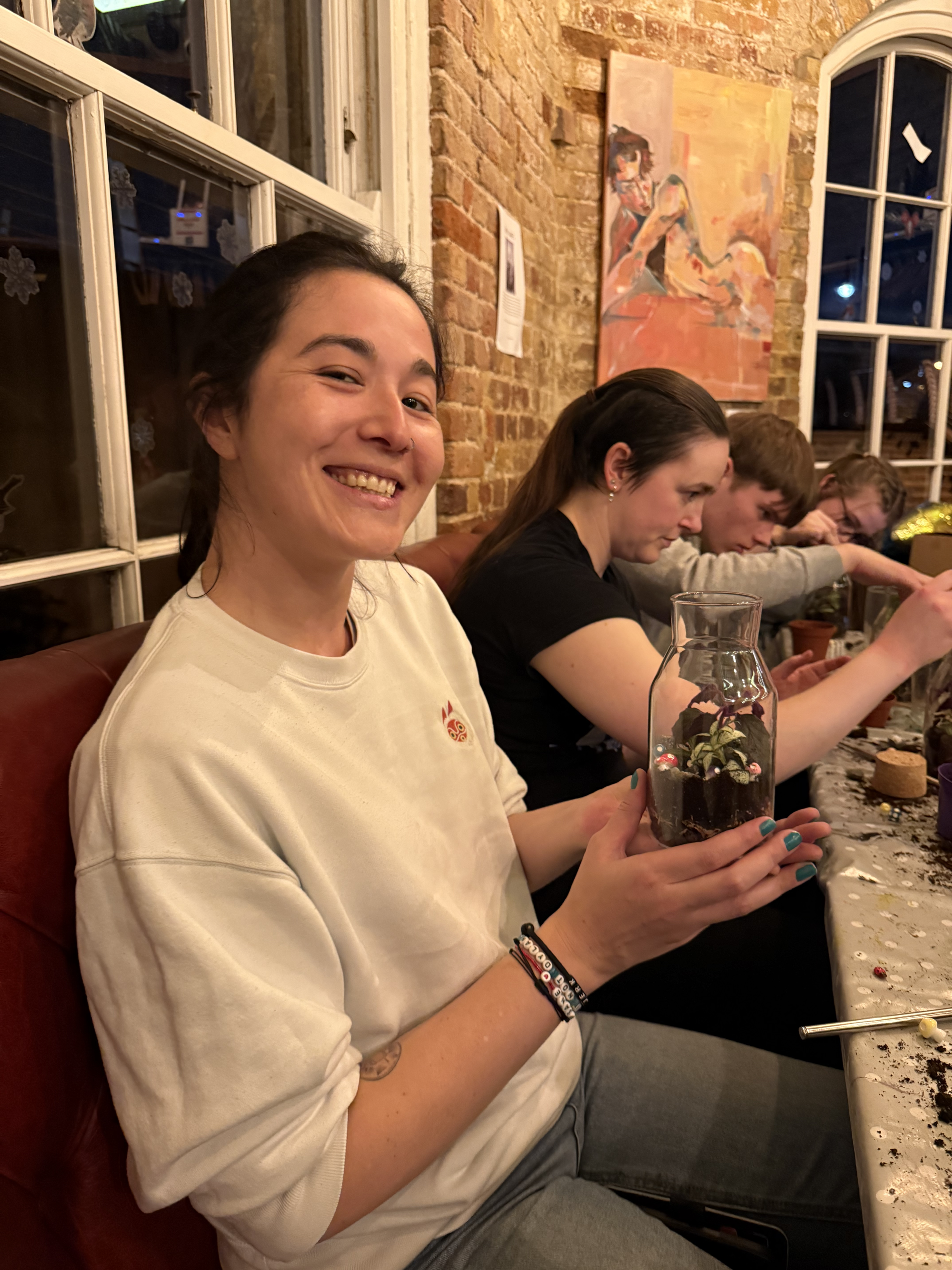 Glass terrarium workshop