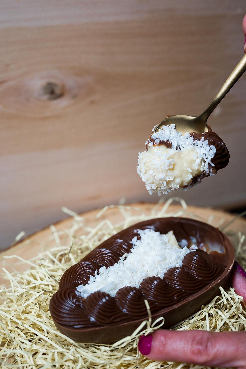 Miniatura: ovo de páscoa de colher