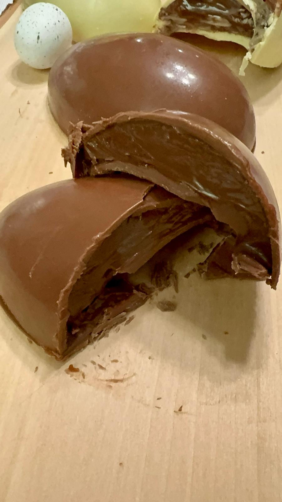 Miniatura: ovo de pascoa trufado