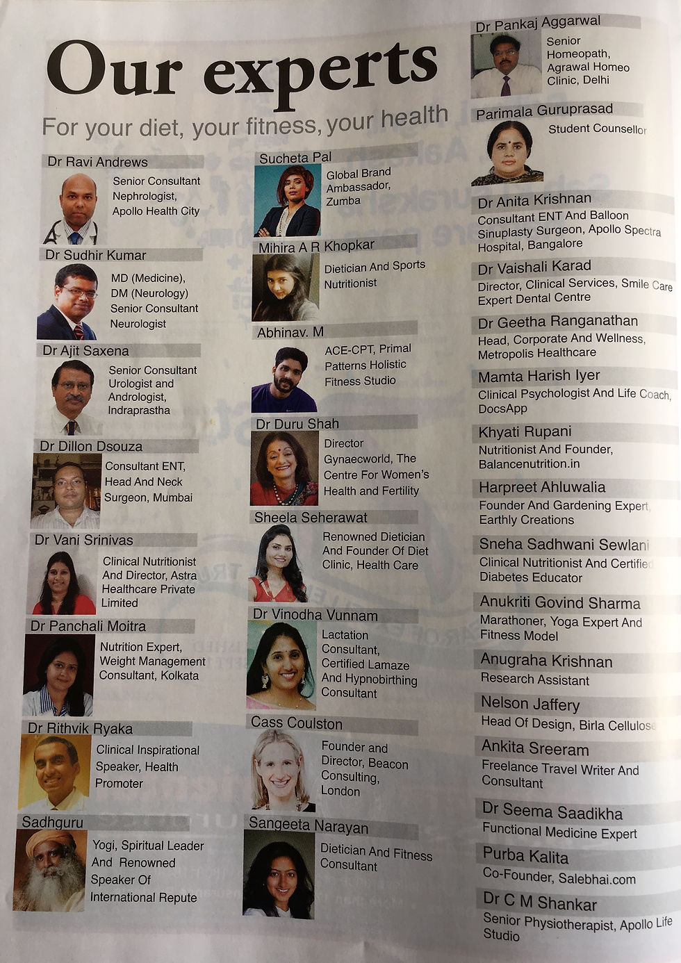 On Expert Panel - Bpositive Magazine