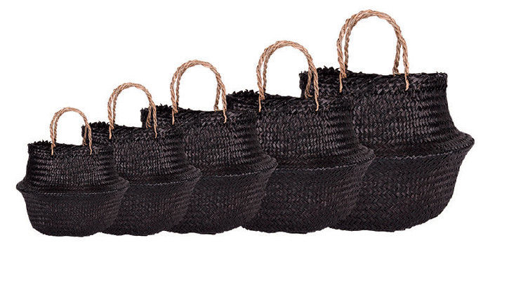 LOT 5 cabas 5 tailles > belly 2 > noir