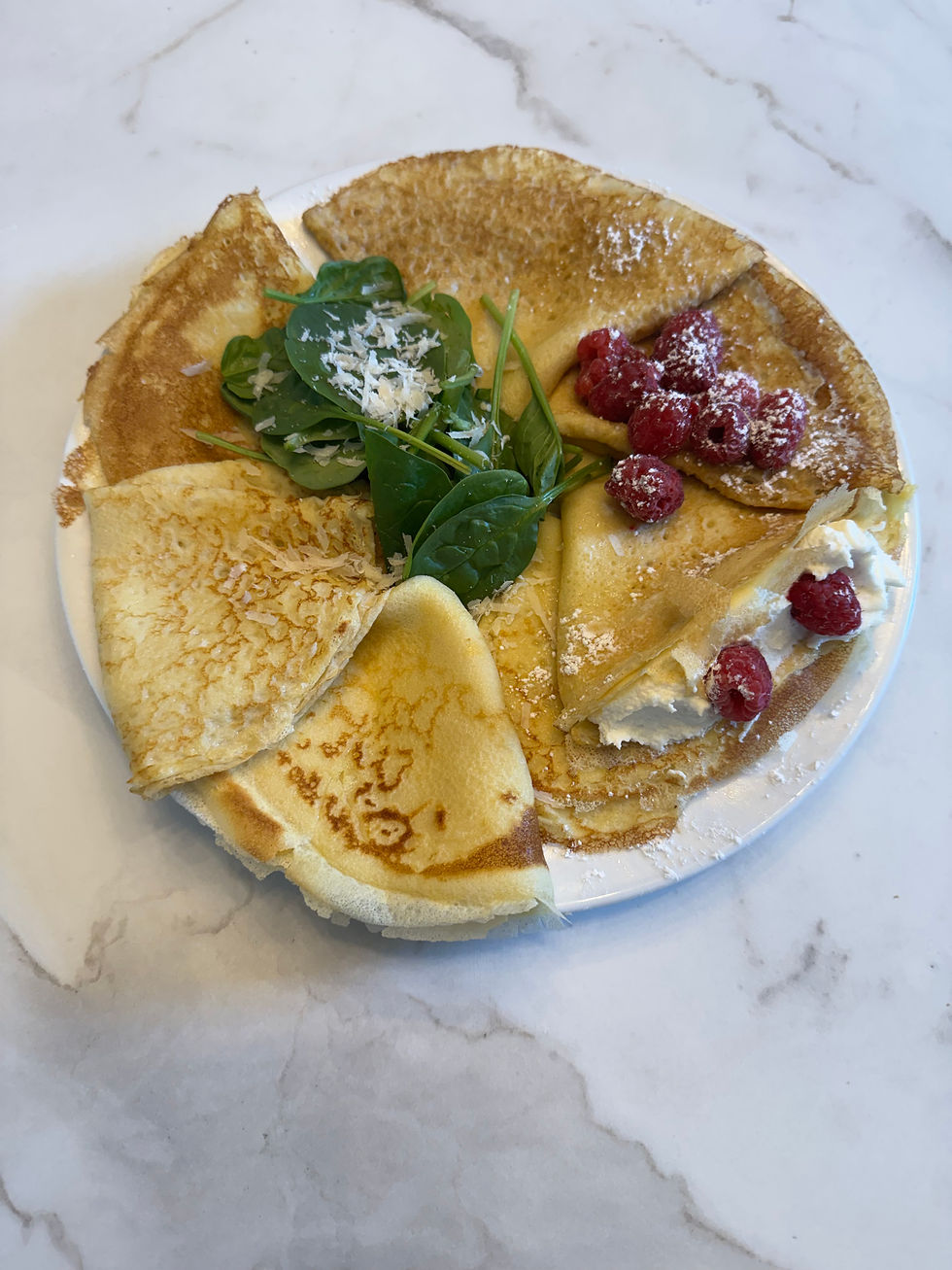Crepes (sweet and savory)