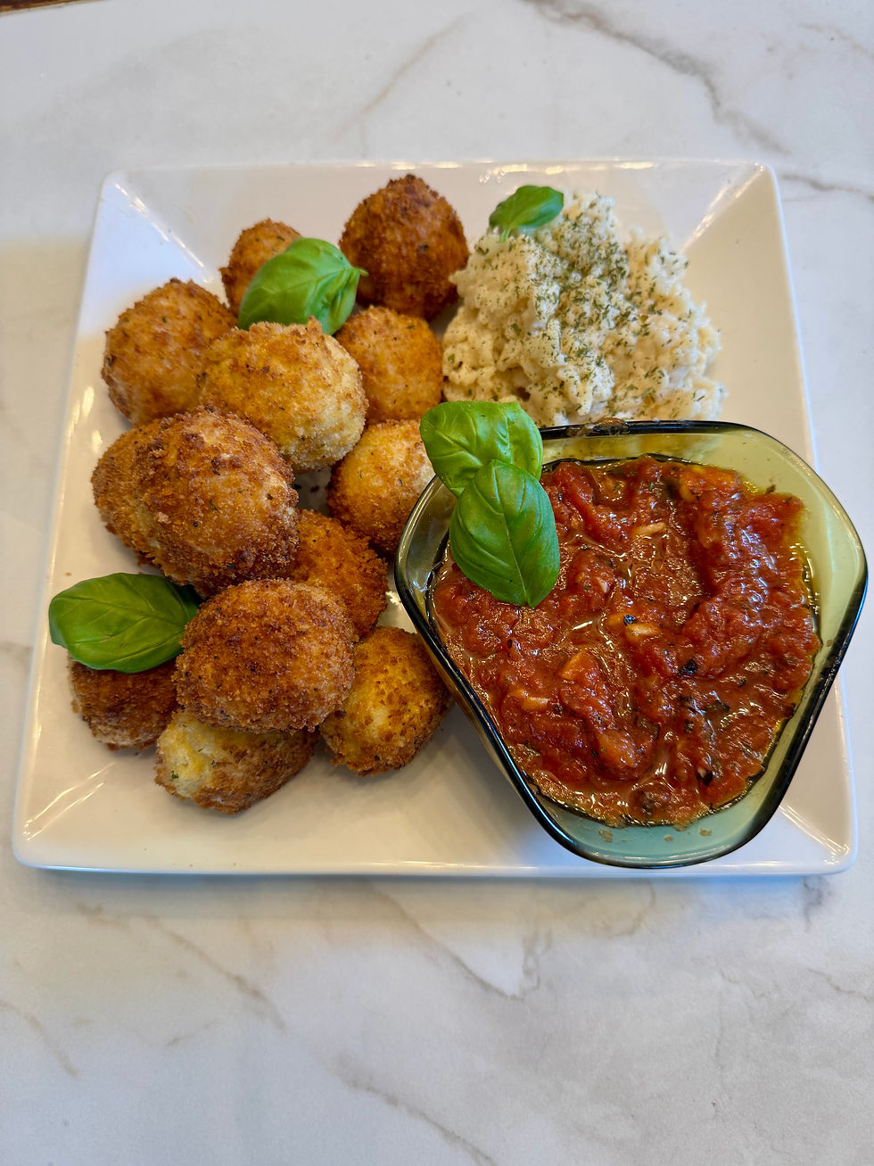 Arancini and Risotto