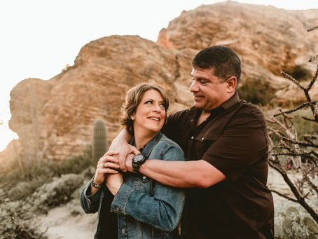 TIFFANY + BILL // TUCSON SUNSET COUPLE'S SESSION