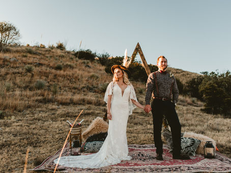 EMMA + TYLER // BOHEMIAN WEDDING INSPIRATION IN SONOITA // TUCSON WEDDING PHOTOGRAPHER