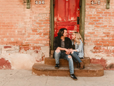 MORGAN + HIRAM // COLORFUL TUCSON ENGAGEMENTS