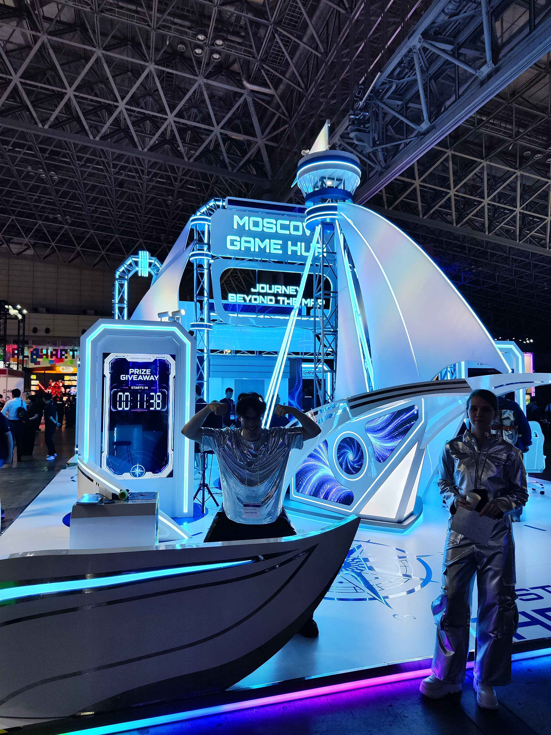 Moscow Game Hub MCのお兄さん
