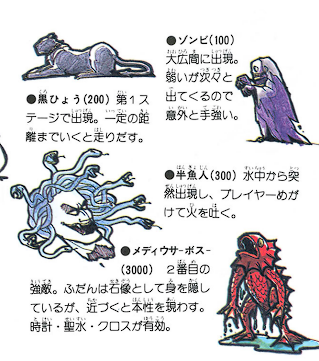 悪魔城ドラキュラ説明書02
