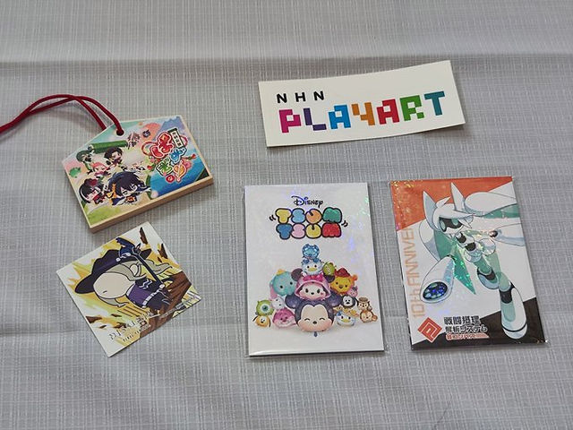 NHN PlayArtブースノベルティセット