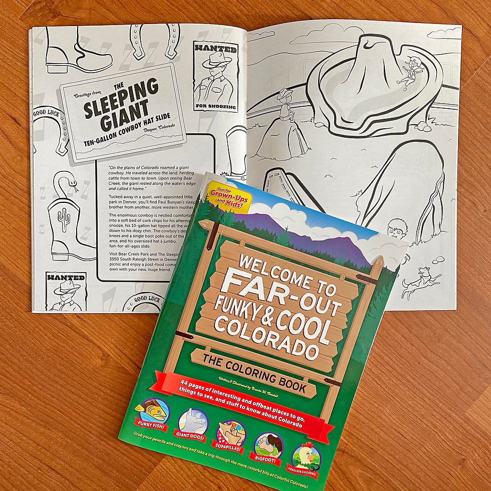 Thumbnail: Welcome to Far-Out, Funky & Cool Colorado : The Coloring Book