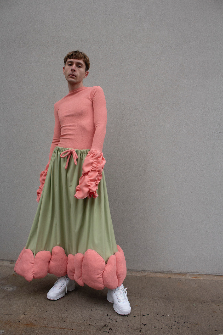 The picture shows a piece of the collection Bubbles by Ida-Simone Brerup.