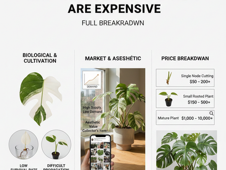 Why Variegated Monsteras Are Expensive: Full Breakdown