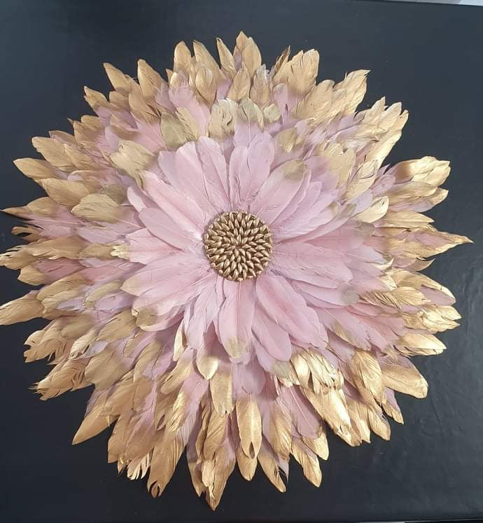 Modèle Juju hat rose doré