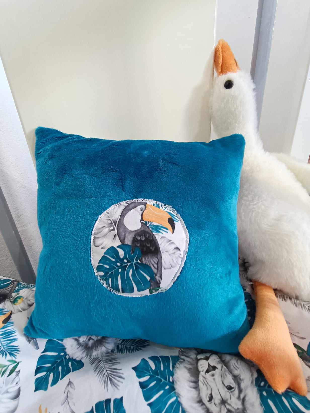 Coussin avec sa housse