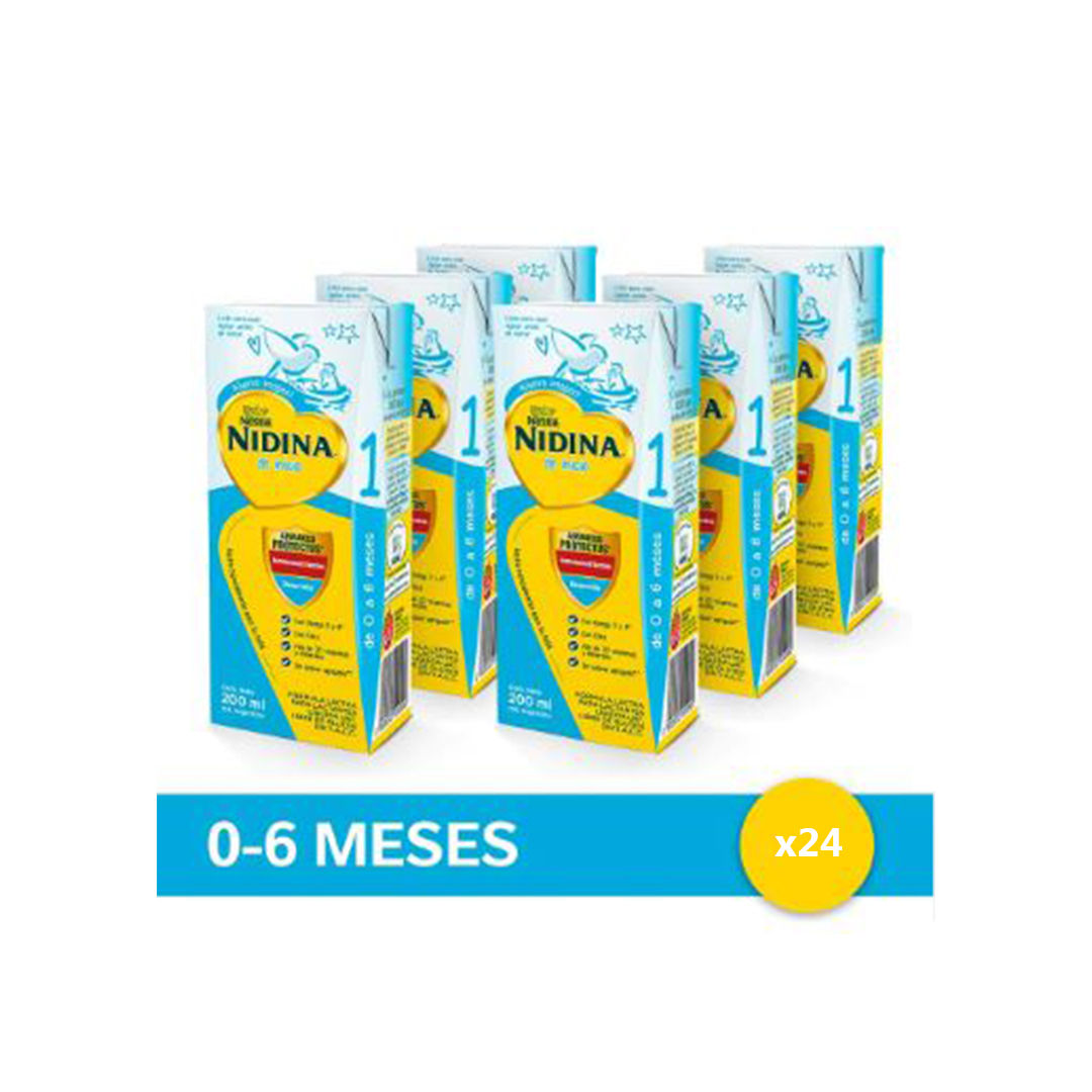 FARDO NIDINA 1 X 200 ML (PACK 24U)