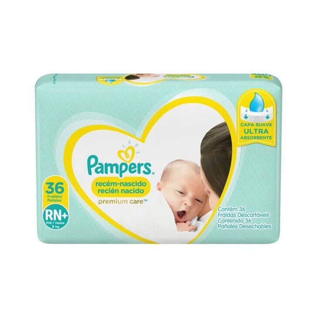 PAMPERS PREMIUM CARE / DELUX RN + X 36
