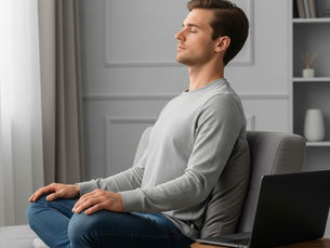 guidée par un audio, la méditation à l'aide d'un mantra