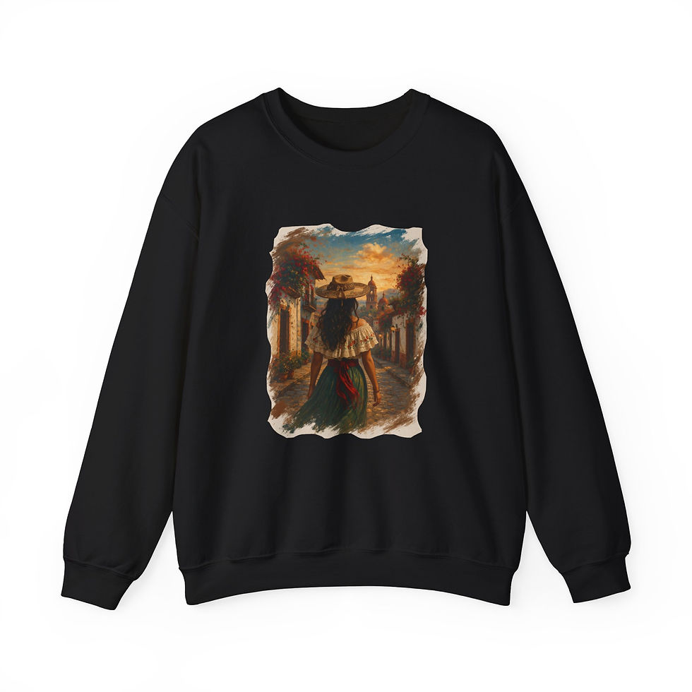 Thumbnail:  Mujer Mexicana en Camino a Casa 