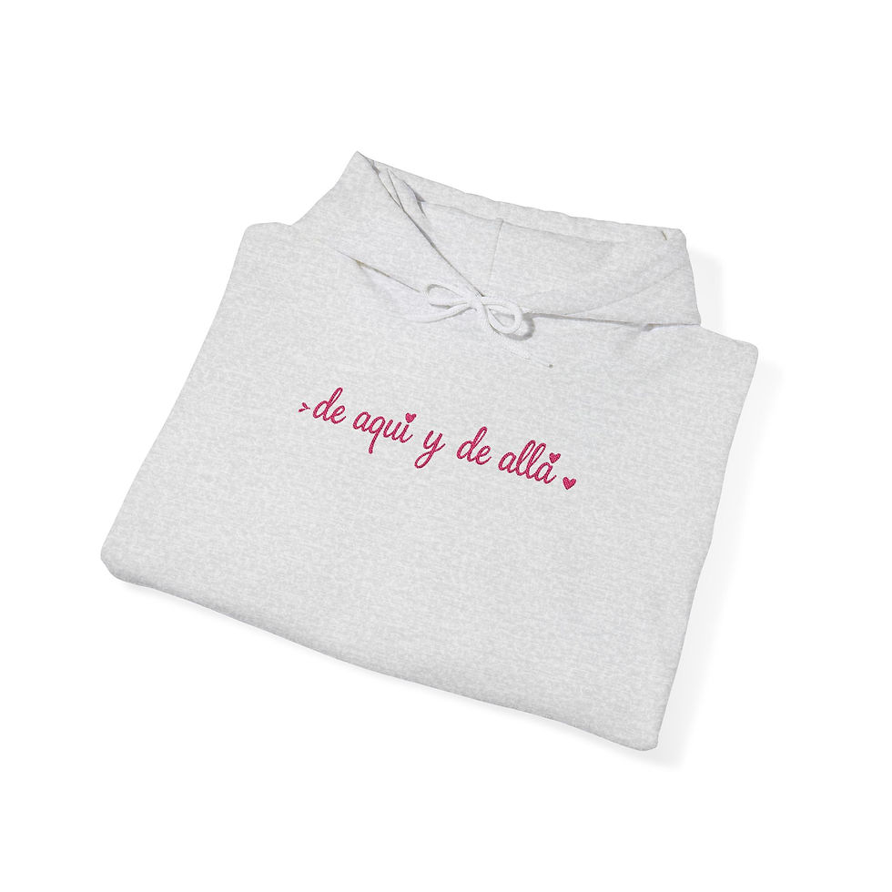 Thumbnail: De aquí y de allá Embroidered Hoodie