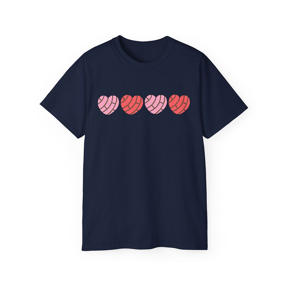 Thumbnail: Pink Concha Hearts T-shirt