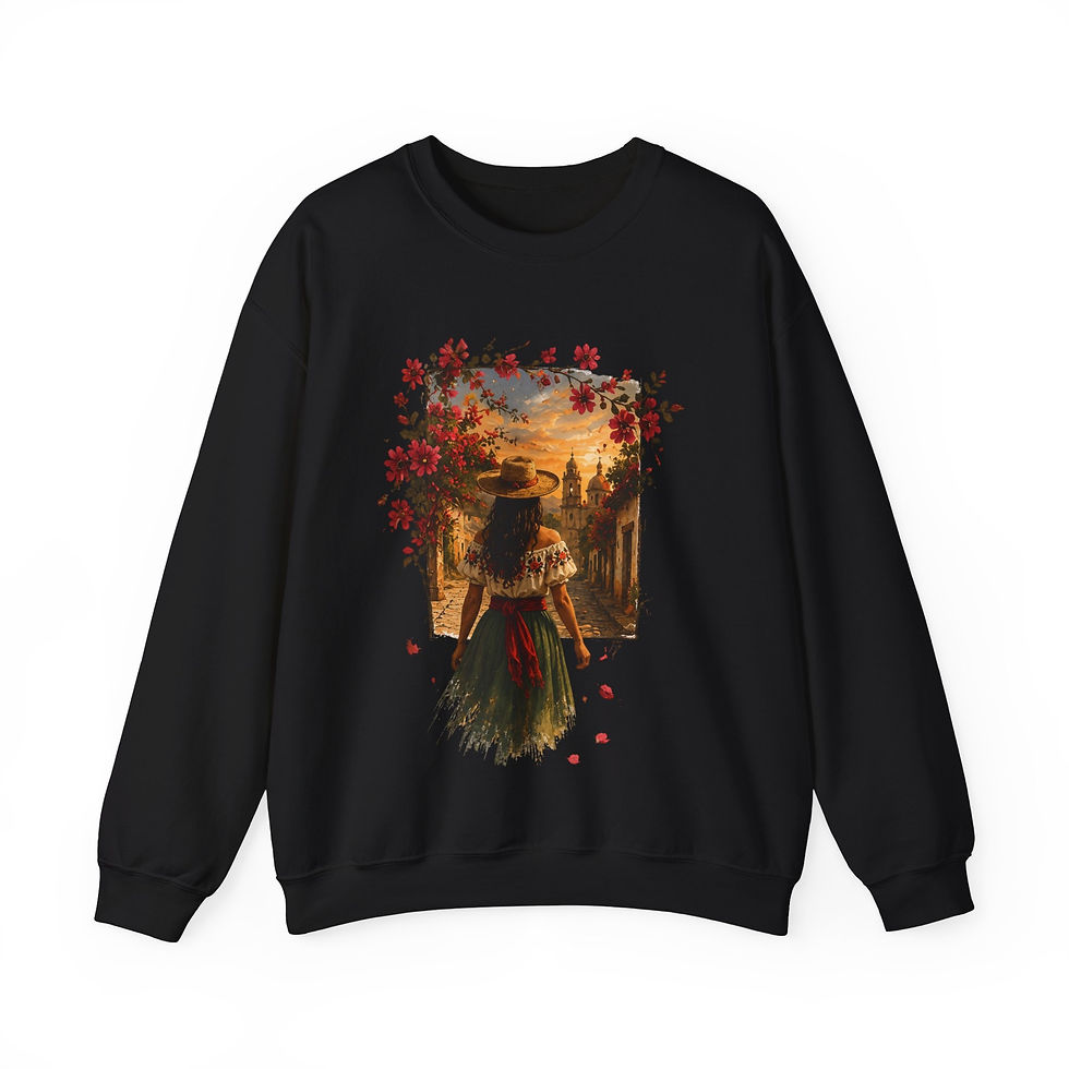 Thumbnail: Entre Flores y Recuerdos Sweatshirt 