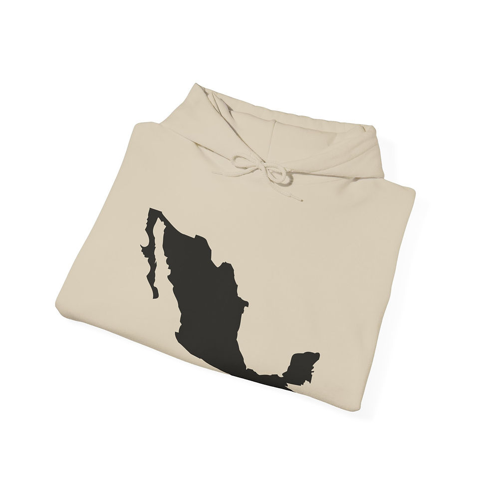 Thumbnail: Mapa de México Hooded Sweatshirt