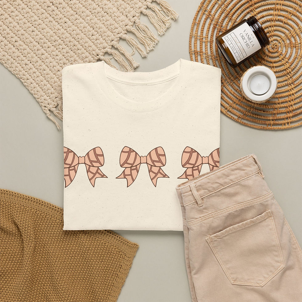 Thumbnail: Concha Bow-Pattern T-Shirt