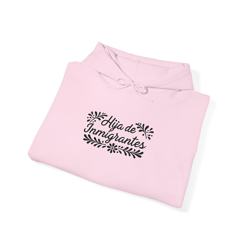 Thumbnail: Hija de Inmigrantes Embroidered Hoodie