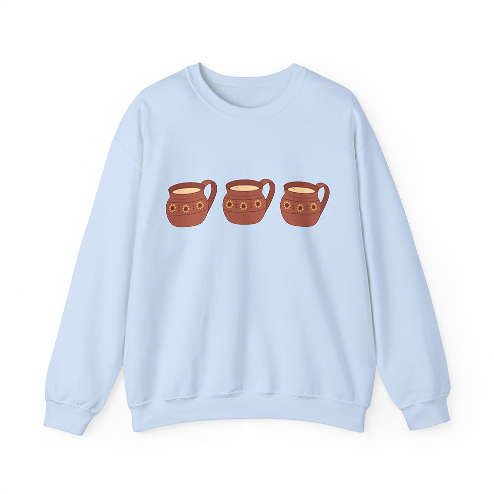 Thumbnail: Adult Talavera Jarritos Crewneck Sweatshirt