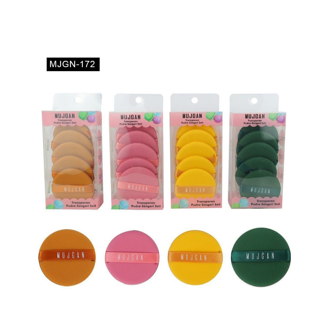 Mujgan Kod: MJGN-172 - Pudra Süngeri 5'li (Adet Fiyatı)