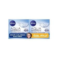 Nivea Aqua Sensation Canlandırıcı Bakım Kremi 2'li (50ml +50 ml)