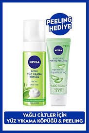 Nivea Yüz Köpüğü Detox + Peeling