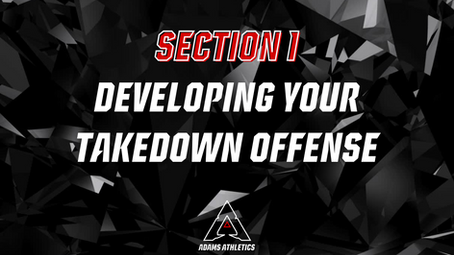 Section 1: Developing Your Takedown Offense Part 1