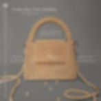 Golden Haze Pearl Handbag - A beaded bag made in India by Grapy