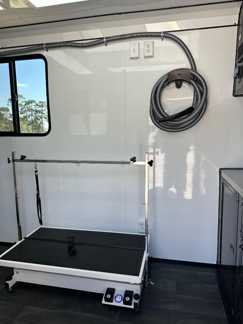 Thumbnail: 7x14 Dog Grooming Trailer