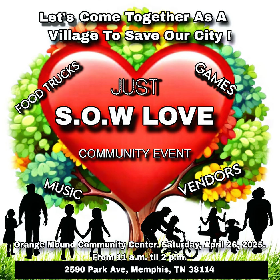 S.O.W. COMMUNITY OUTREACH Event