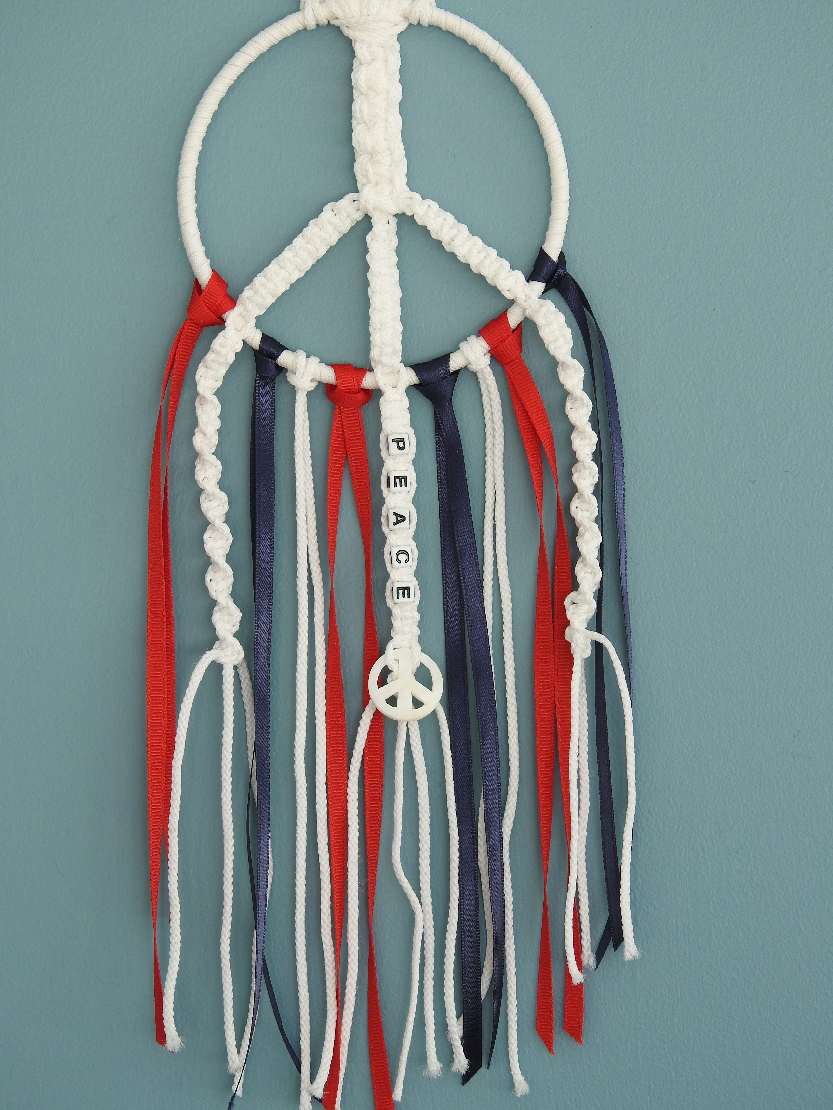 Peace Sign Wall Hanging