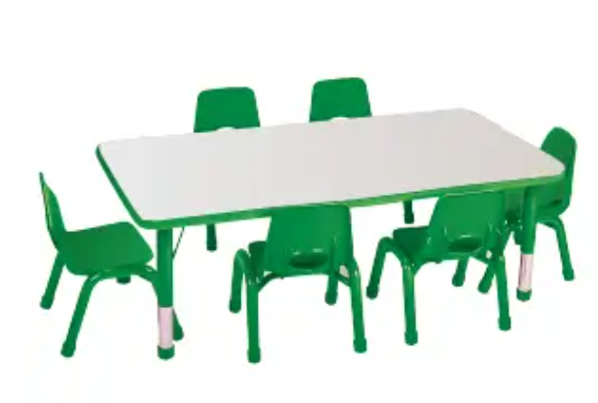 Thumbnail: RECTANGLE TABLE L120 X W 60 CM (without chair)